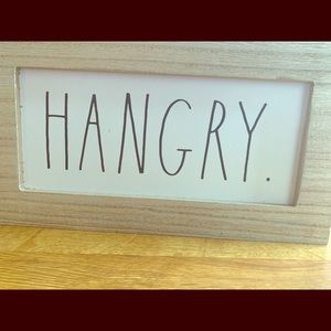 Rae Dunn Hangry Sign